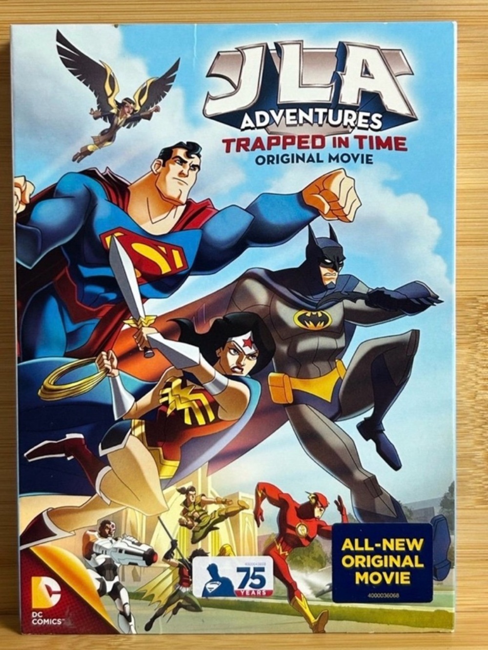 JLA Adventures Trapped in Time Original Movie DC Comics DVD 2014